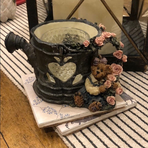 Boyds Bear Lydia Shower Of Roses Candle Holder